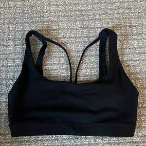 Athleta Black Sports Bra size small